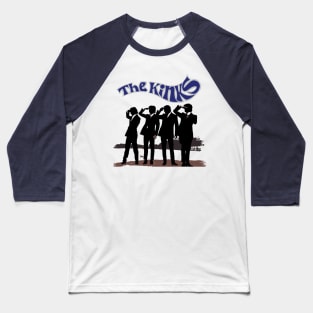 The Kinks Band Baseball T-Shirt